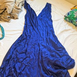 Trashy diva Large 1930s Blue Evening Dress